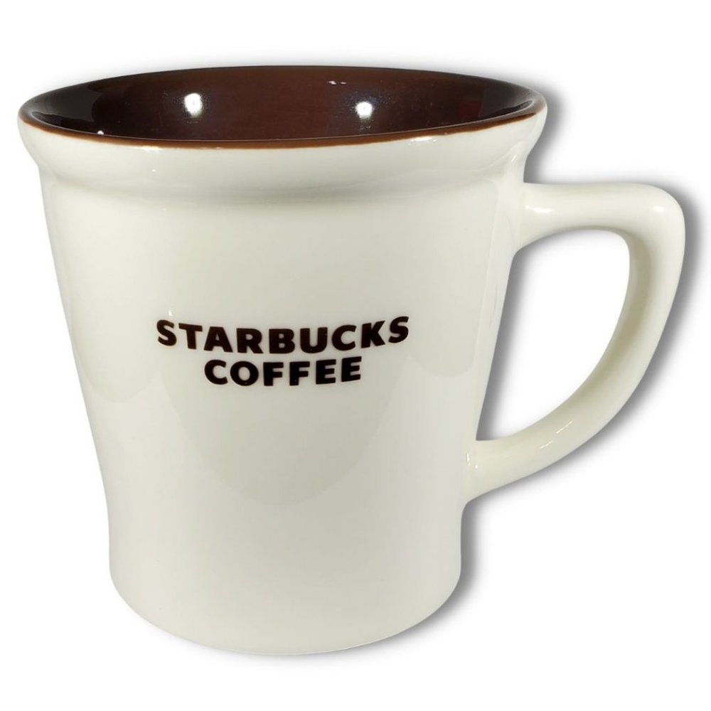 Starbucks Vintage New Bone China 2009 Porcelain 16 oz Coffee Mug Cup
